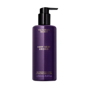 Victoria's Secret Very Sexy Orchid Fragrance Lotion, Notes of Blackcurrant, Orris Woods & Sheer Patchouli, Scented Body Lotion for Women (8.4 oz)